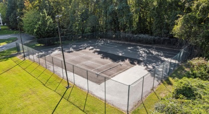 Newly renovated Pickle ball court