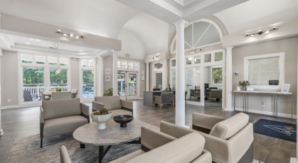 Resident lounge with ample seating