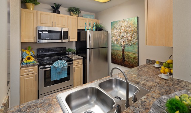 Open 2 and 3-bedroom floor plans for family or roommates