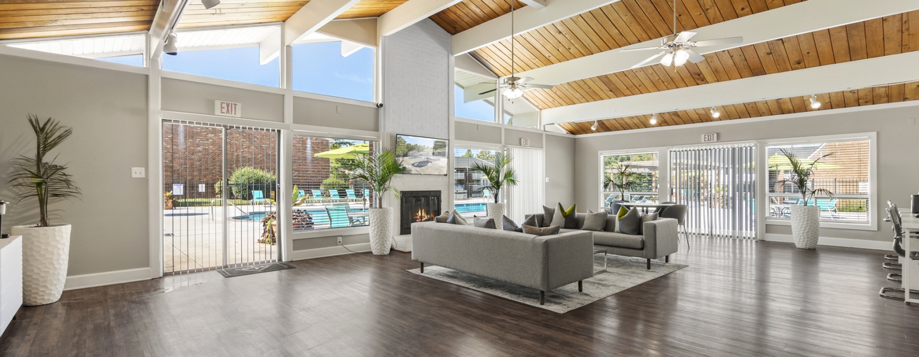 leasing office and resident lounge