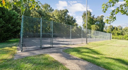 Outdoor Pickle Ball court
