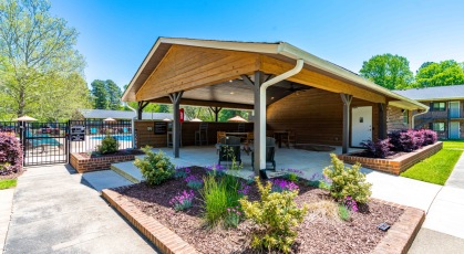 Pavilion and social area
