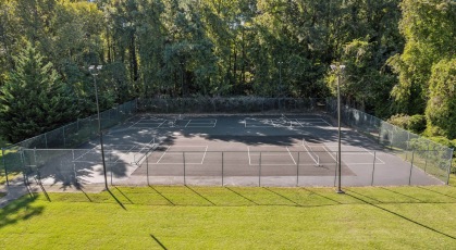 Newly renovated Pickle ball court