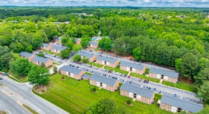 Aerial view of Royal Park