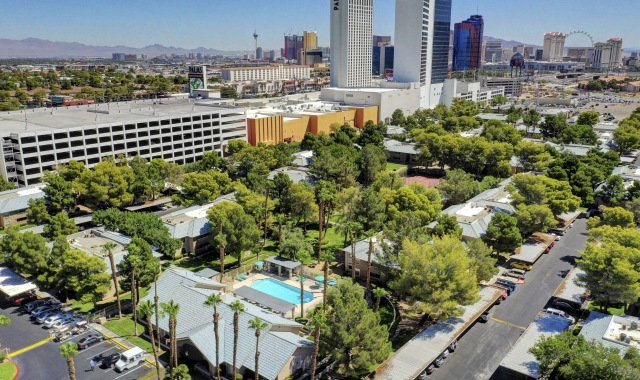 A tranquil neighborhood just steps from the heart of Vegas