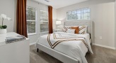 Bedroom with lots of natural light