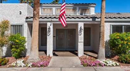 Leasing office and clubhouse