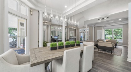 Resident lounge with ample seating 