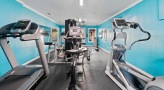 Fully equipped Fitness center with treadmills