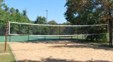 Chesterfield Village offers a sand volleyball court near the tennis court