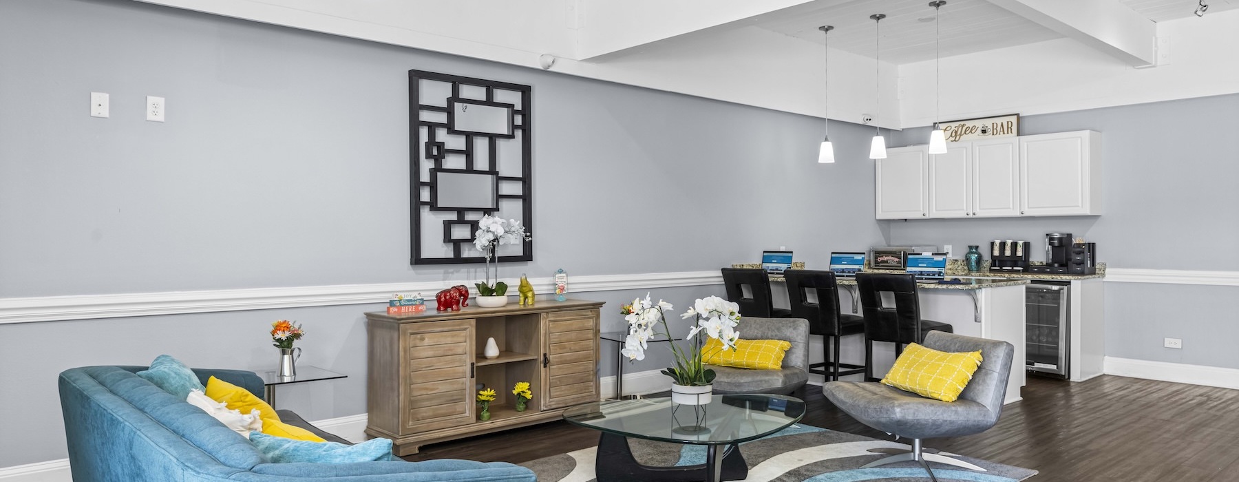 Resident Clubhouse with fully equipped kitchen