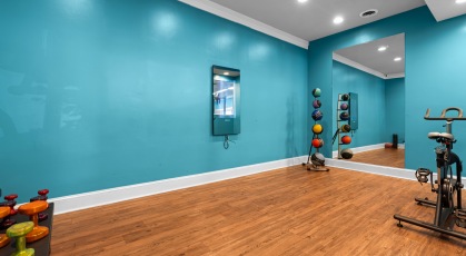 Fitness center with Yoga room