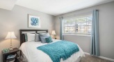 Bedroom with lots of natural light