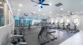 Fitness center with a variety of cardio and weight machines