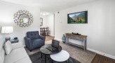 Living room with lots of natural light