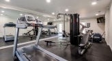 Fully equipped Fitness center with treadmills