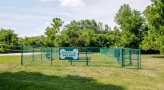 Fenced in dog park