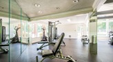 Fitness center with a variety of cardio and weight machines