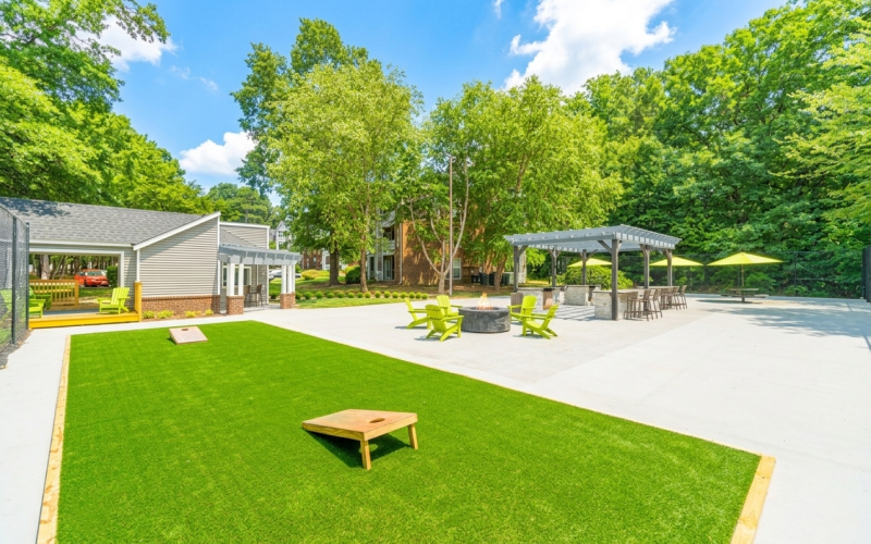 outdoor social area