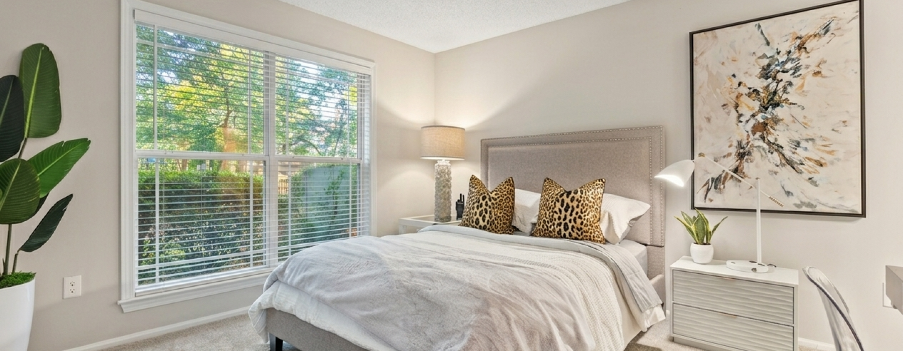 Relax and recharge in beautiful and spacious bedrooms