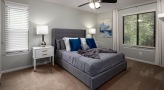 Master bedroom with lots of natural light