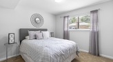 Bedroom with lots of natural light