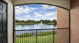 Lake front views available in select apartment homes