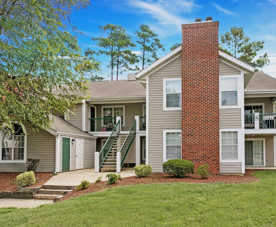 a house with a chimney