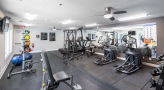 Fitness center with a variety of cardio and weight machines