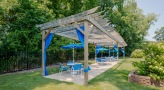 Pergola with social area