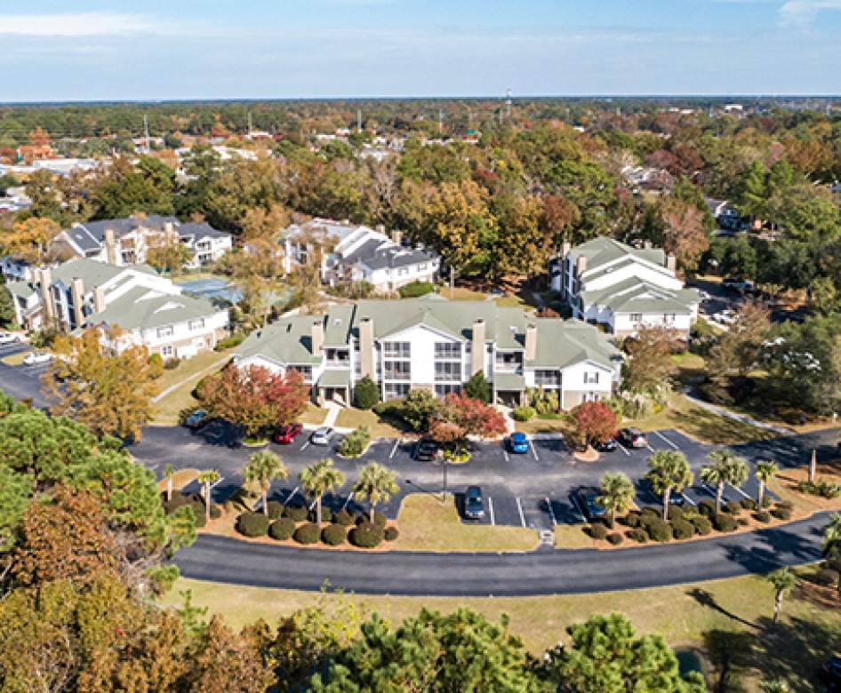 exterior view of the property