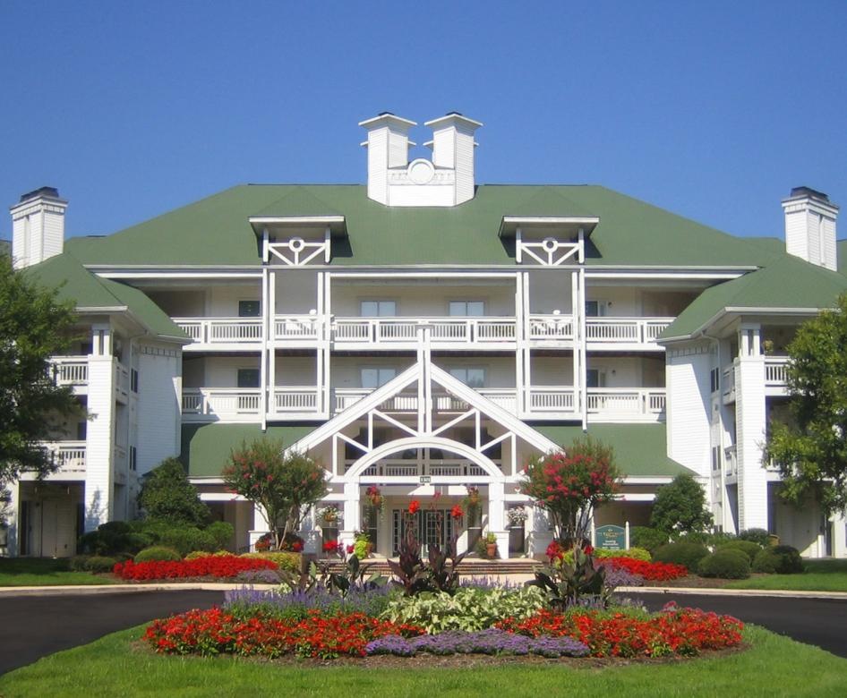 a building with a green roof