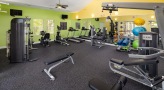 Fitness center with a variety of cardio and weight machines