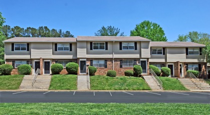 Booker Creek Townhouse Apartments exterior building