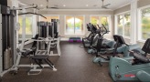 Fitness center with a variety of cardio and weight machines