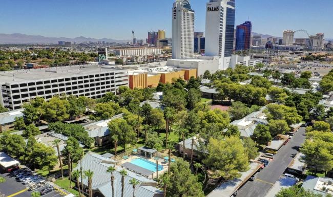 a city with many buildings