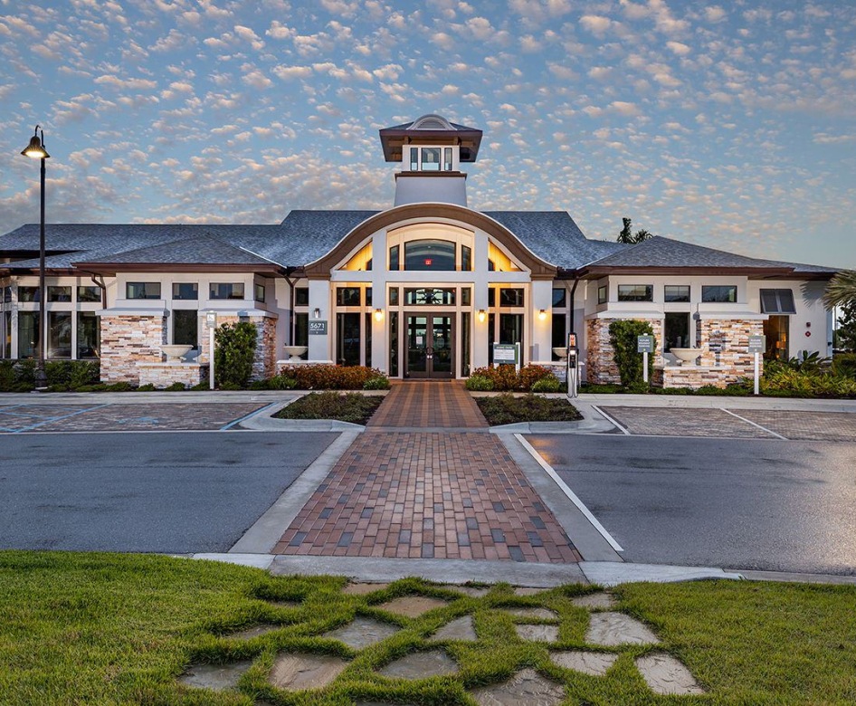 exterior view of the property