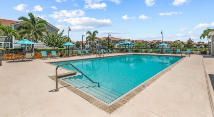 outdoor salt-water swimming pool