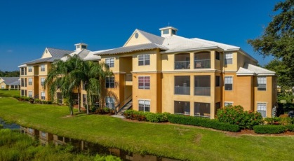 Marigot Bay exterior building with lake front views 