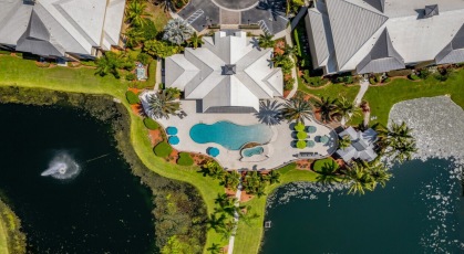 Aerial view of Pool & Clubhouse