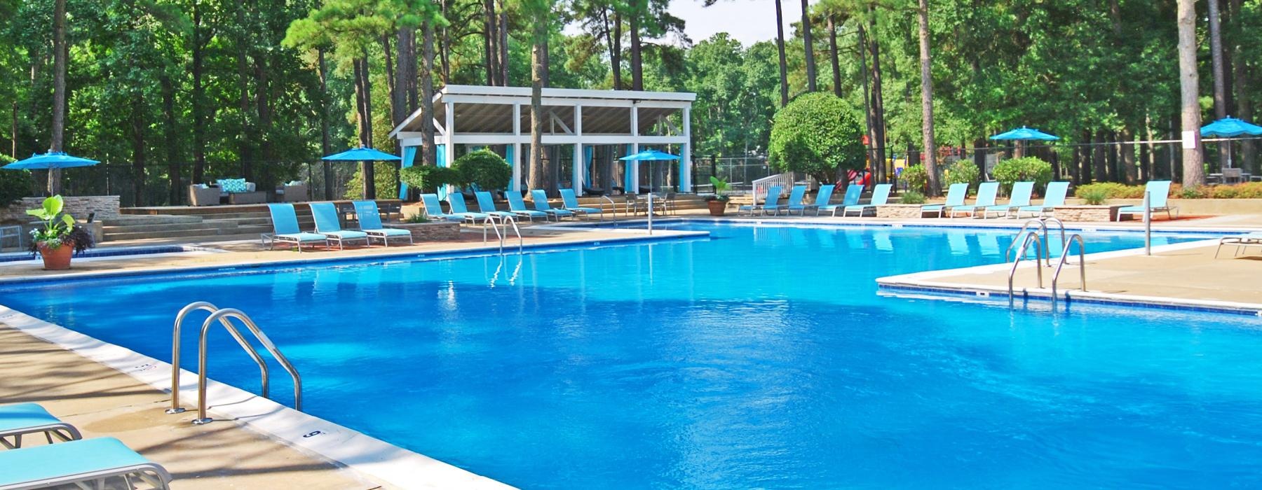 swimming pool and outdoor amenities