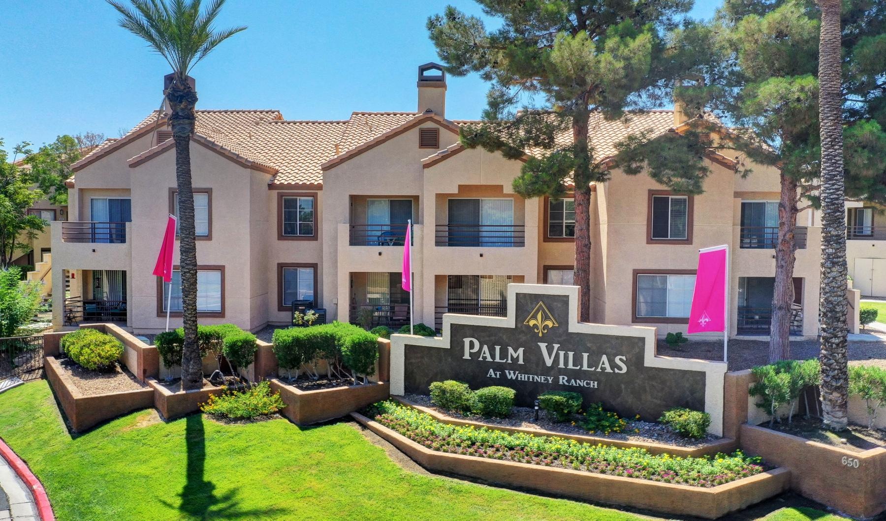 a building with a sign in front