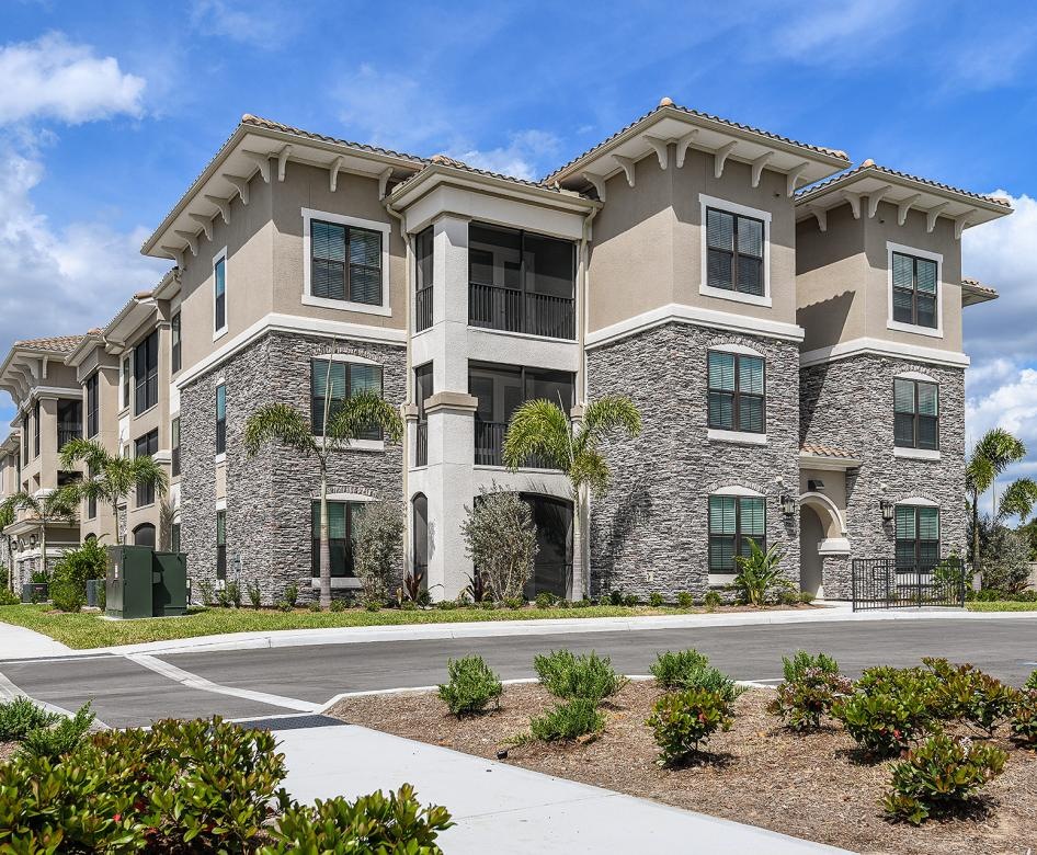 a large stone building