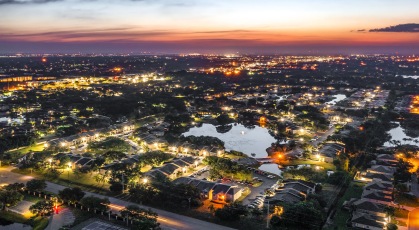Aerial view of Sawgrass Cove