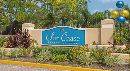 Sun Chase community signage