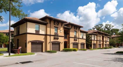 Private, attached garages available